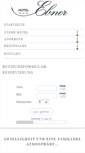 Mobile Screenshot of hotel-ebner.de